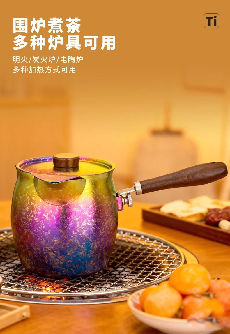 Pure Titanium Tea Infuser Pot detail 9