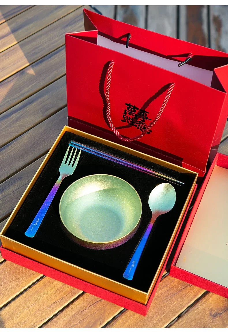 Pure Titanium Cutlery Set detail 12