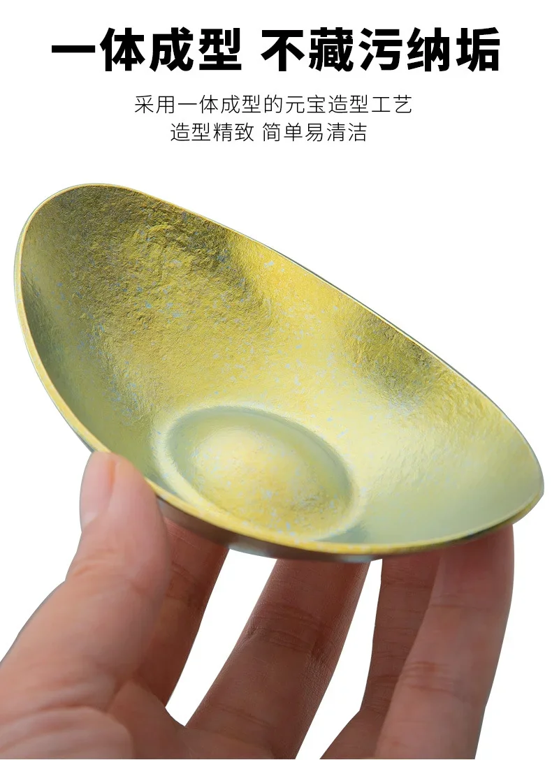 Pure Titanium Ingot Dipping Dish detail 4