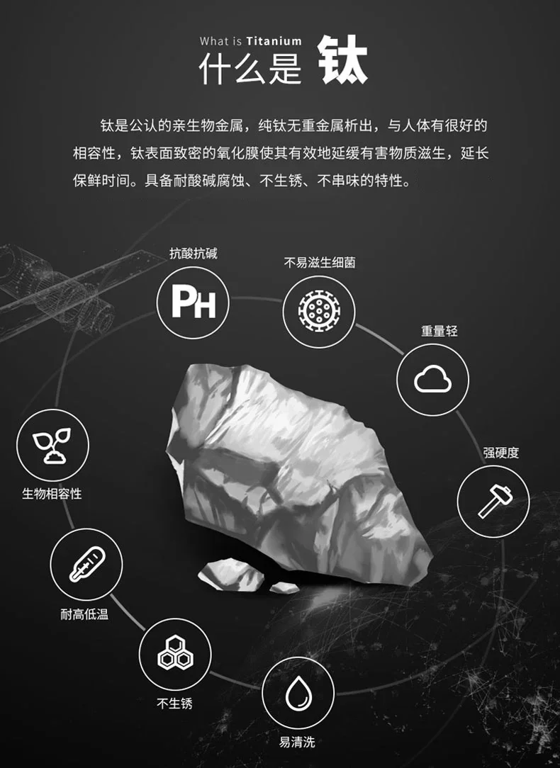 Pure Titanium 3-in-1 Spork detail 3