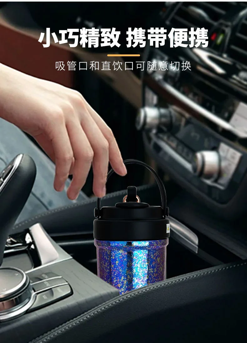 Pure Titanium Double-Wall Insulated Coffee Mug detail 8