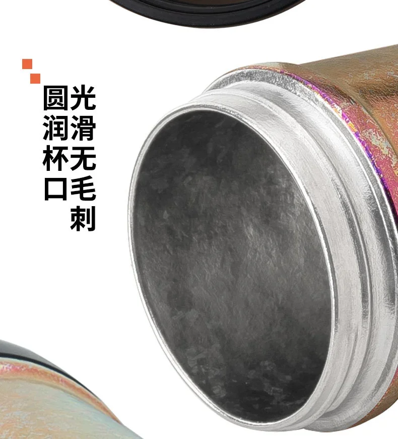 Pure Titanium Double-Wall Insulated Coffee Mug detail 10