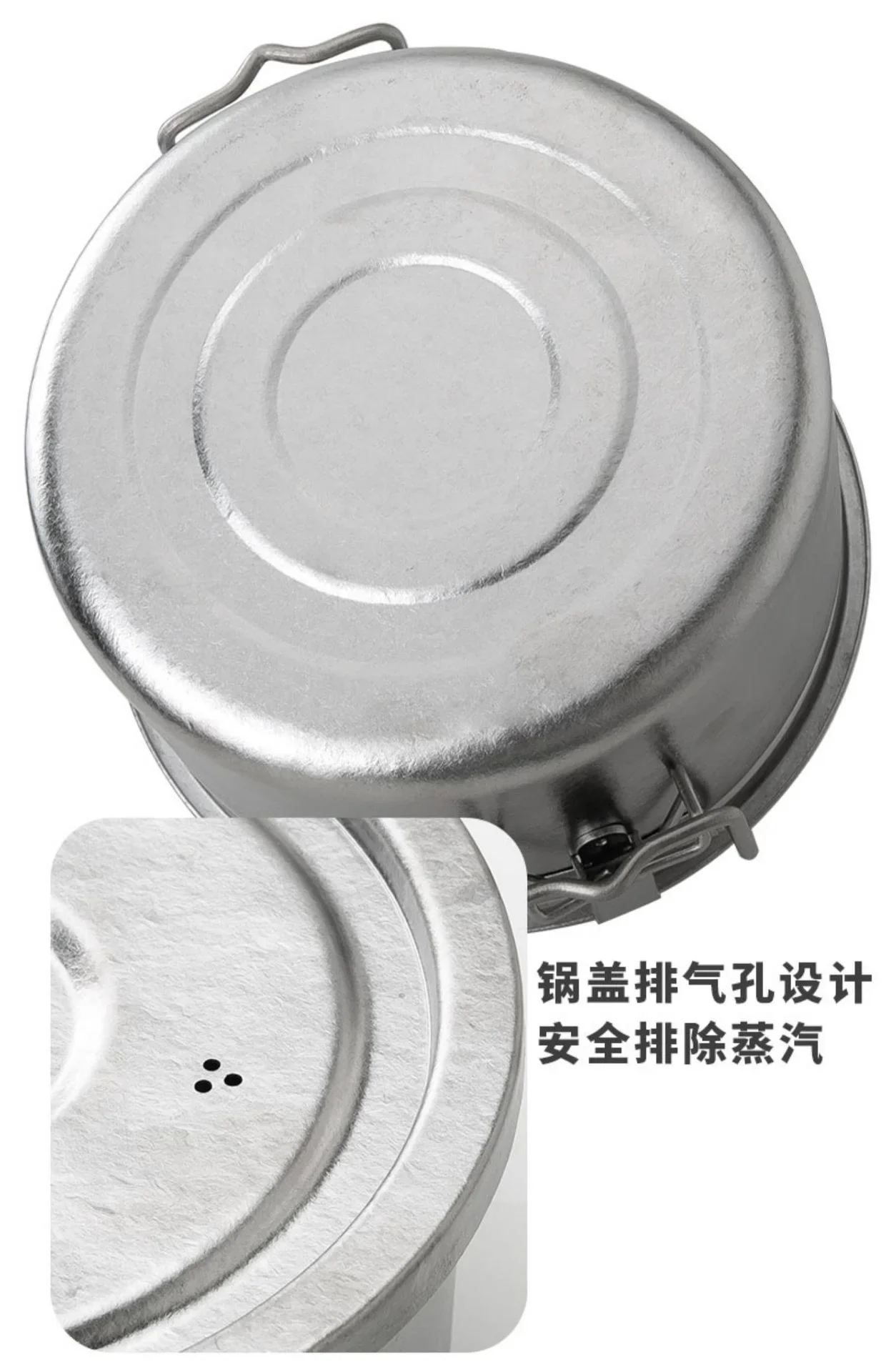 Pure Titanium Micro-Pressure Camping Pot detail 14