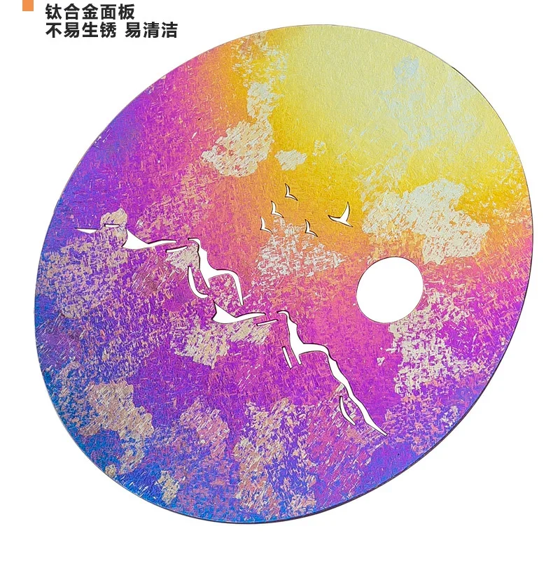 Pure Titanium Saucer Camping Pot detail 13