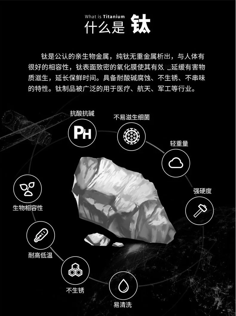 Pure Titanium Portable Gongfu Tea Set detail 2