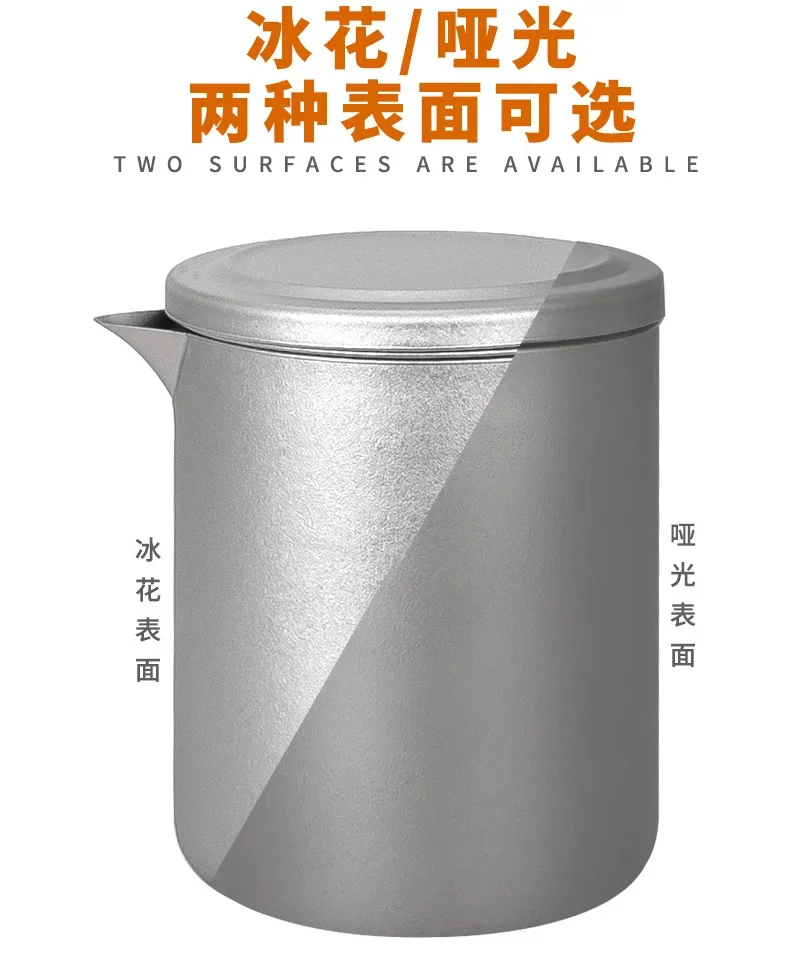 Pure Titanium Portable Gongfu Tea Set detail 11