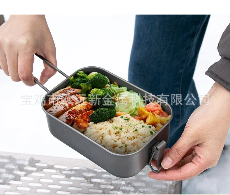 Pure Titanium Portable Lunch Box detail 12