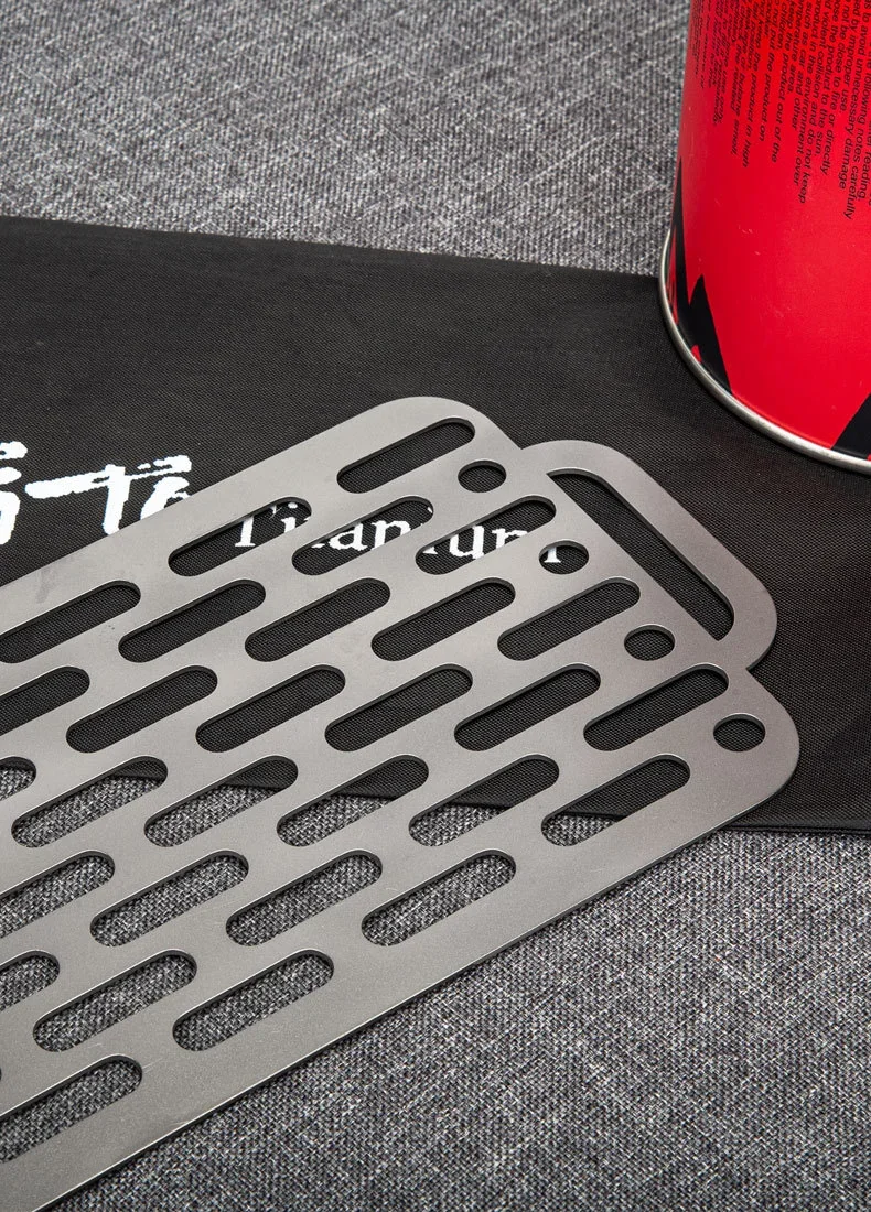 Pure Titanium Camping Grill Grate detail 5