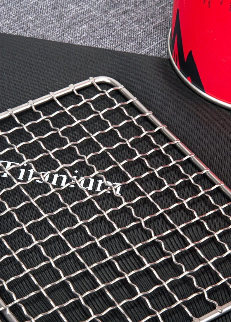 Pure Titanium Camping Grill Grate detail 6