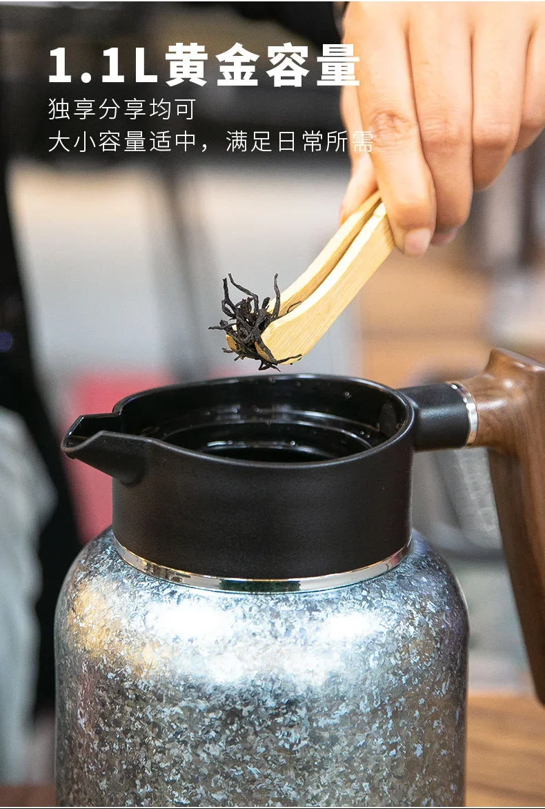 Pure Titanium Smart Temperature Display Tea Pot detail 8