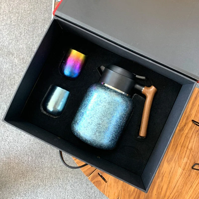 Pure Titanium Smart Temperature Display Tea Pot detail 13