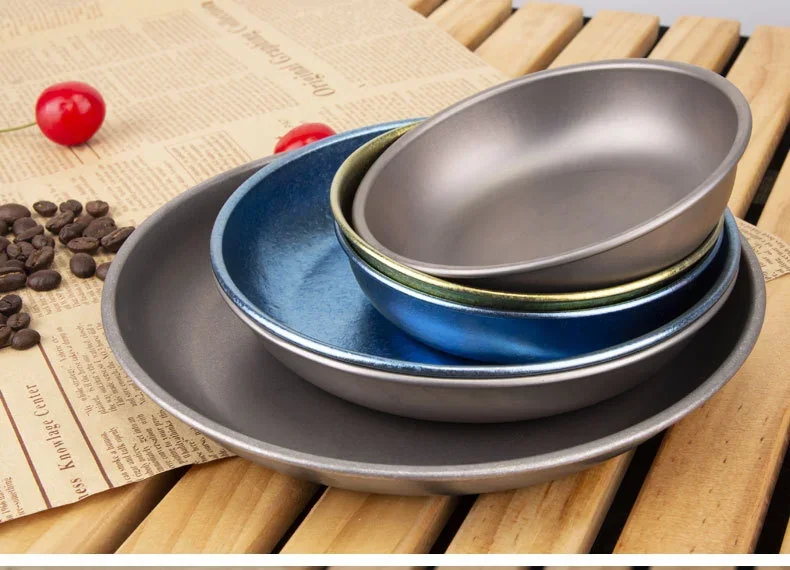 Pure Titanium Camping Plate detail 10