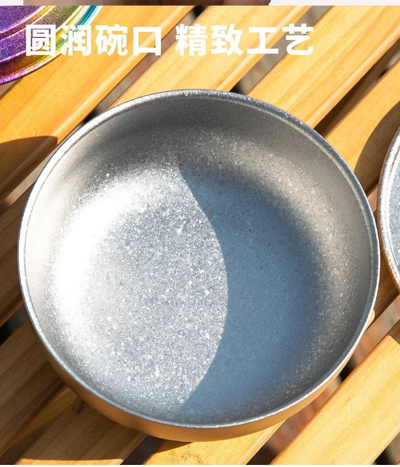 Double-Wall Pure Titanium Bowl detail 10