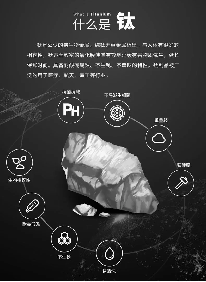 Pure Titanium Gongfu Tea Tray detail 5