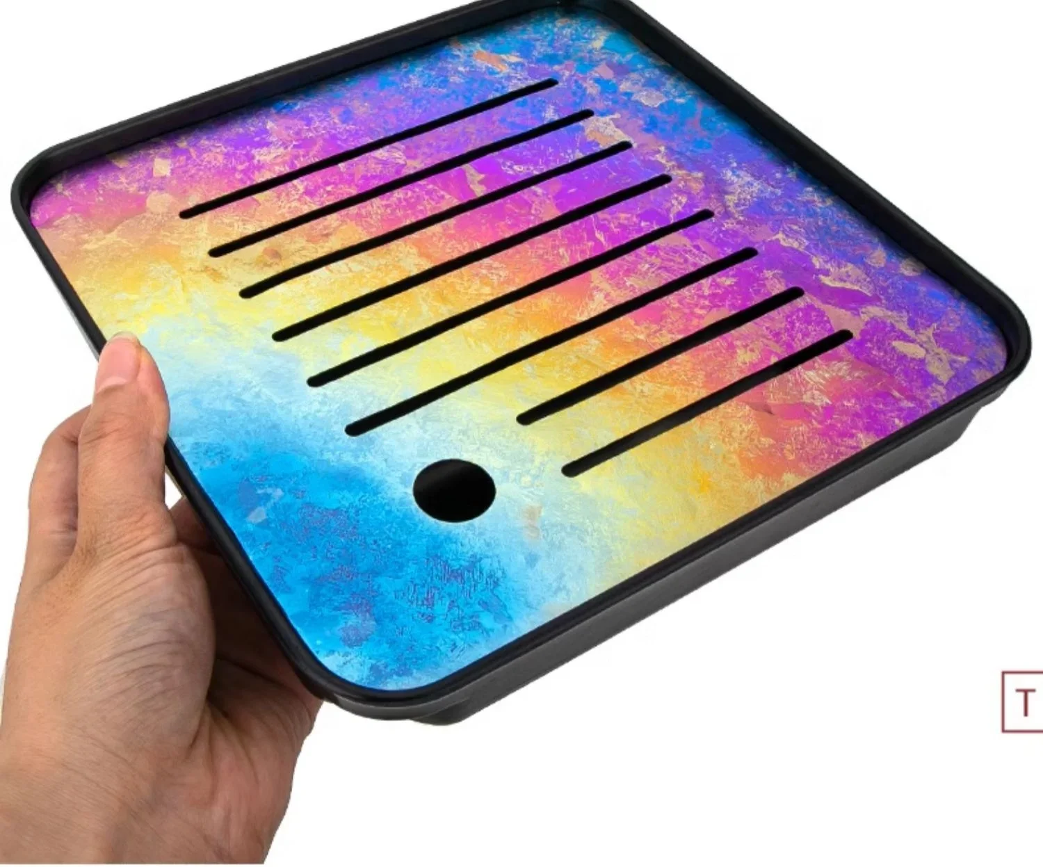 Pure Titanium Gongfu Tea Tray detail 9