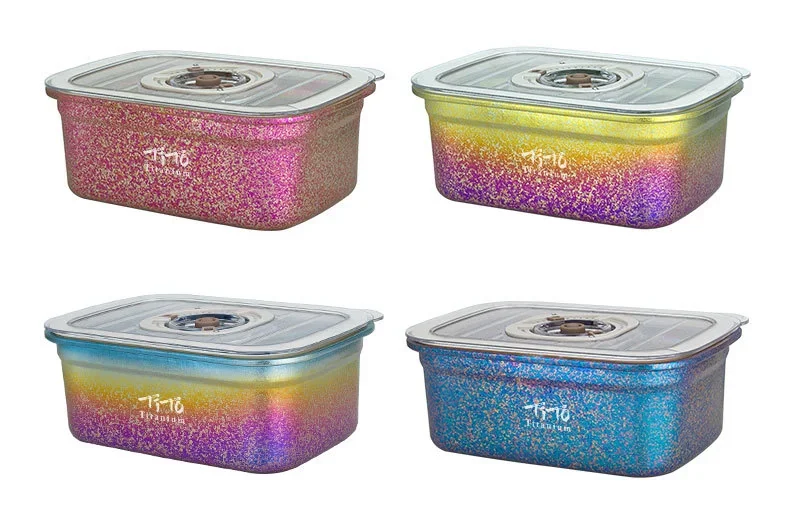 Pure Titanium Airtight Food Container detail 6