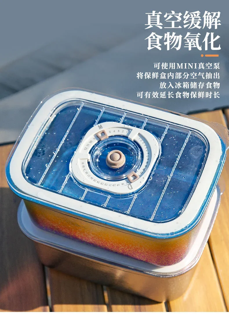 Pure Titanium Airtight Food Container detail 9
