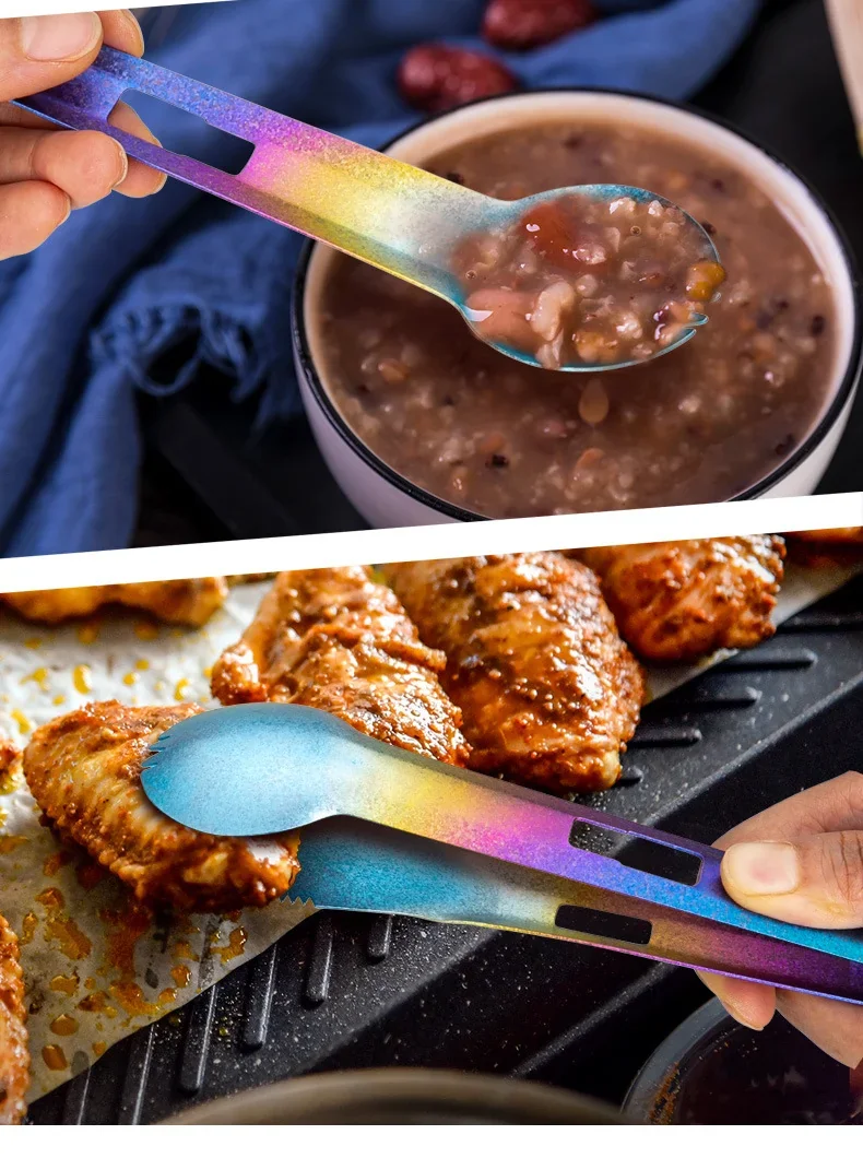 Titanium Alloy Multi-Tool Camping Utensil detail 12